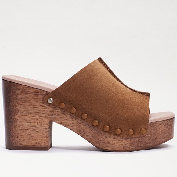 New Sam Edelman JOSSELYN MULE Whiskey Suede size 10 - Picture 3 of 14